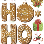 Ho Ho Ho! Christmas Graphics Set