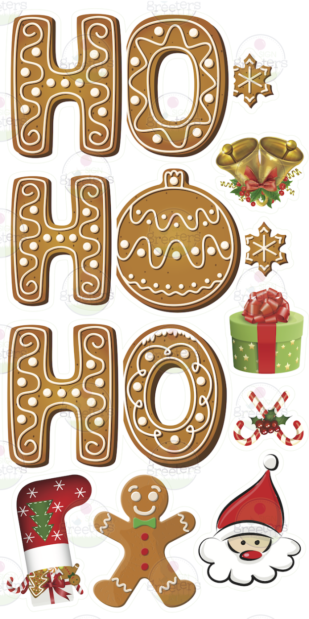 Ho Ho Ho! Christmas Graphics Set